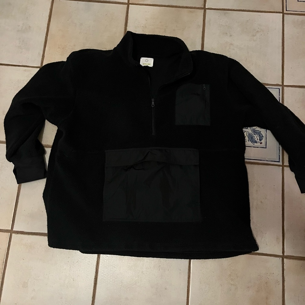 Aerie offline pullover Sherpa fleece.